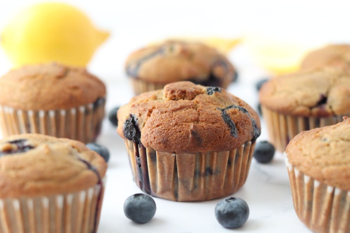 Quick & Easy Gluten-Free Lemon Blueberry Muffins for All Diets